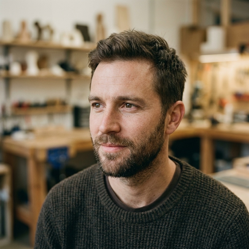 Product founder at work